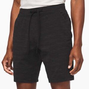 Lululemon City Sweat Short 9” Jacquard Black/Grey Men's Small